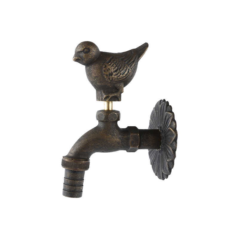 YT3039 robinet en forme de pigeon, noir ancien1/2"