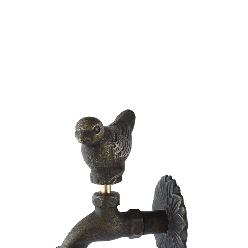 YT3039 robinet en forme de pigeon, noir ancien1/2"