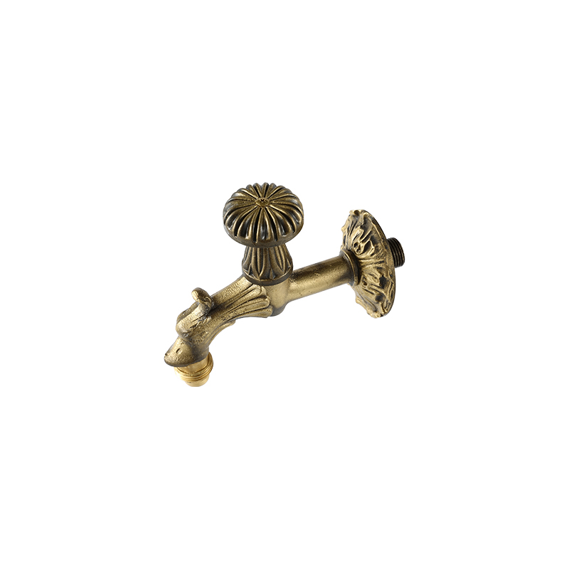 Art Faucet Series 3009 bronzeYT3009 couleur laiton antique, dragon, poignée ronde1/2"