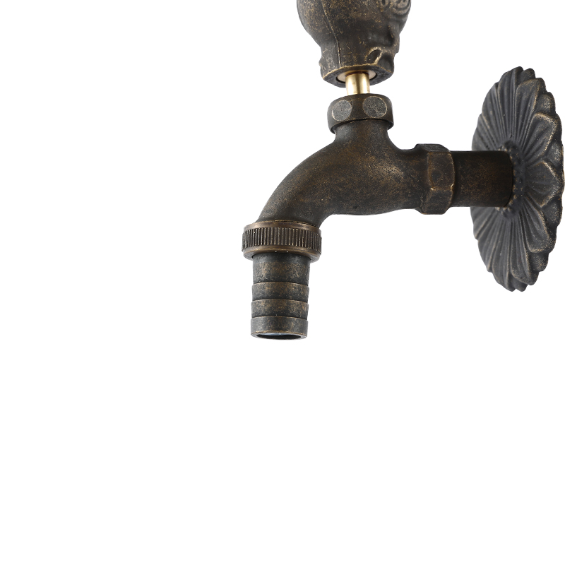 YT3039 robinet en forme de pigeon, noir ancien1/2"