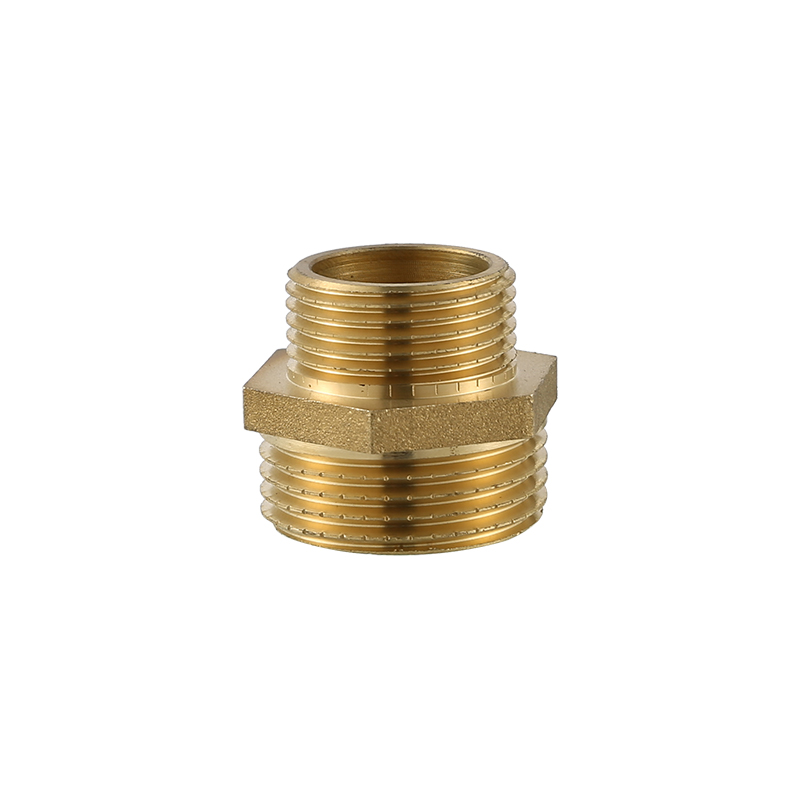 Connecteur en laiton YT7009, sablage et couleur laiton 1/2 "X3/4"